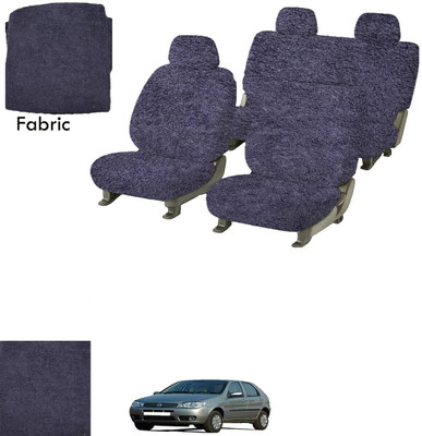 Crokrok Fabric Car Seat Cover For Fiat Palio Stile(Front Detachable Headrest, Mono Back Seat, With Back Seat Arm Rest, 5 Seater, 2 Back Seat Head Rests)