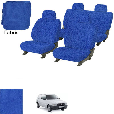 Crokrok Fabric Car Seat Cover For Fiat Uno(Front Detachable Headrest, Mono Back Seat, With Back Seat Arm Rest, 5 Seater, 2 Back Seat Head Rests)