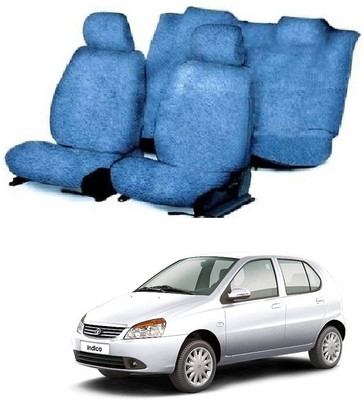 Autohug Cotton Car Seat Cover For Tata Indica(Front Detachable Headrest, Mono Back Seat, Without Back Seat Arm Rest, 5 Seater)