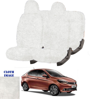 REPLEY Cotton Car Seat Cover For Tata Tigor(Front Detachable Headrest, Without Back Seat Arm Rest, 5 Seater, 2 Back Seat Head Rests)