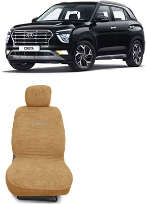 Kingsway Cotton Car Seat Cover For Hyundai Creta(Detachable Head Rest, 5 Seater)