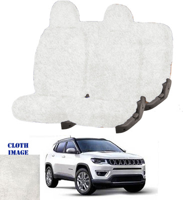 REPLEY Cotton Car Seat Cover Compass(Front Detachable Headrest, Without Back Seat Arm Rest, 5 Seater, 2 Back Seat Head Rests)