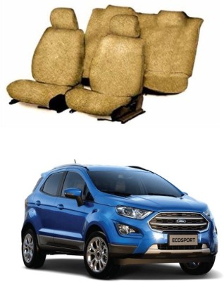 Autohug Cotton Car Seat Cover For Ford Ecosport(Front Detachable Headrest, Mono Back Seat, Without Back Seat Arm Rest, 5 Seater)