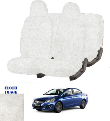 REPLEY Cotton Car Seat Cover For Maruti Ciaz(Front Detachable Headrest, Without Back Seat Arm Rest, 5 Seater, 2 Back Seat Head Rests)