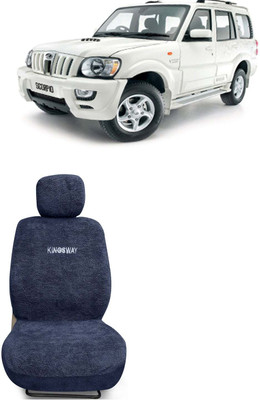 Kingsway Cotton Car Seat Cover For Mahindra Scorpio(Fixed Head Rest, 7 Seater)