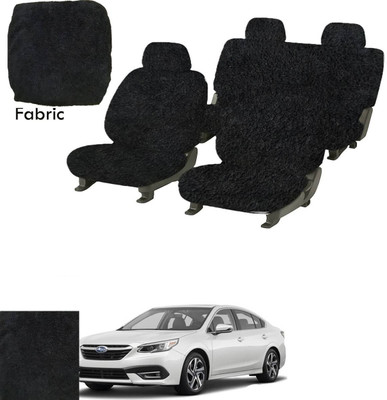 Crokrok Fabric Car Seat Cover For Subaru Legacy(Front Detachable Headrest, Mono Back Seat, With Back Seat Arm Rest, 5 Seater, 2 Back Seat Head Rests)