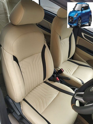 autodesign PU Leather Car Seat Cover For Maruti New Swift(Mono Back Seat, With Back Seat Arm Rest, 5 Seater, 2 Back Seat Head Rests)