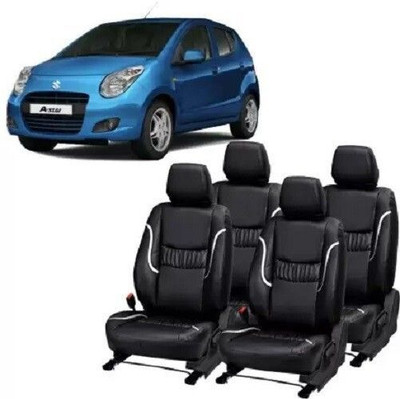 autodesign PU Leather Car Seat Cover For Maruti A-Star(Fixed Head Rest, Mono Back Seat, Without Back Seat Arm Rest, 5 Seater, 2 Back Seat Head Rests)
