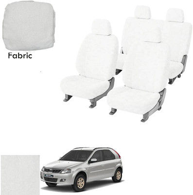 Crokrok Fabric Car Seat Cover For Mahindra Verito Vibe CS(Front Detachable Headrest, Mono Back Seat, With Back Seat Arm Rest, 5 Seater, 2 Back Seat Head Rests)