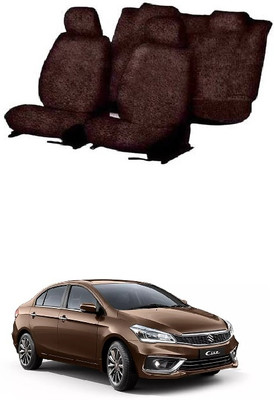 Autohug Cotton Car Seat Cover For Maruti Ciaz(All Detachable Headrest, Mono Back Seat, With Back Seat Arm Rest, 5 Seater, 2 Back Seat Head Rests)
