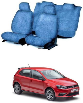 CoverCrafters Cotton Car Seat Cover For Volkswagen Polo(All Detachable Headrest, Mono Back Seat, Without Back Seat Arm Rest, 5 Seater, 2 Back Seat Head Rests)