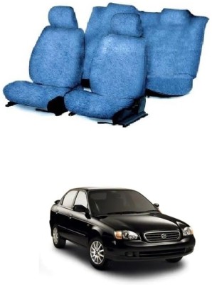 CoverCrafters Cotton Car Seat Cover For Maruti Baleno(All Detachable Headrest, Mono Back Seat, With Back Seat Arm Rest, 5 Seater, 2 Back Seat Head Rests)