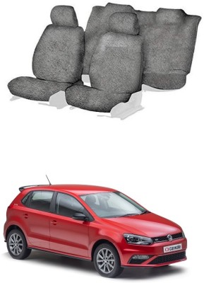 CoverCrafters Cotton Car Seat Cover For Volkswagen Polo(All Detachable Headrest, Mono Back Seat, Without Back Seat Arm Rest, 5 Seater, 2 Back Seat Head Rests)