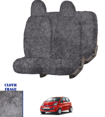 REPLEY Cotton Car Seat Cover For Tata Nano Genx(Front Detachable Headrest, Without Back Seat Arm Rest, 5 Seater, 2 Back Seat Head Rests)
