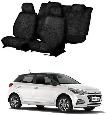 CushionCrafters Cotton Car Seat Cover For Hyundai Elite i20(All Detachable Headrest, Split Back Seat, Without Back Seat Arm Rest, 5 Seater, 2 Back Seat Head Rests)