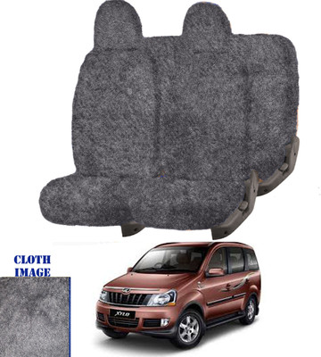 REPLEY Cotton Car Seat Cover For Mahindra Xylo(Front Detachable Headrest, Without Back Seat Arm Rest, 8 Seater, 2 Back Seat Head Rests)
