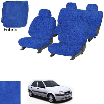 Crokrok Fabric Car Seat Cover For Ford Fiesta Old(Front Detachable Headrest, Mono Back Seat, With Back Seat Arm Rest, 5 Seater, 2 Back Seat Head Rests)