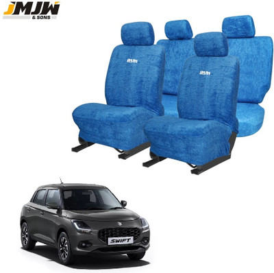 JMJW & SONS Cotton Car Seat Cover For Maruti Swift(All Detachable Headrest, Mono Back Seat, Without Back Seat Arm Rest, 5 Seater, 2 Back Seat Head Rests)