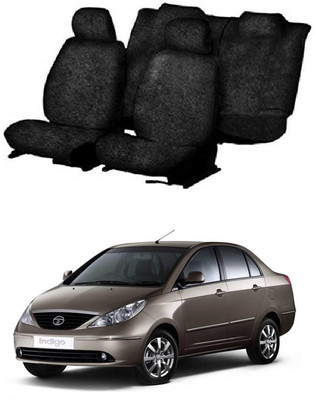 Autohug Cotton Car Seat Cover For Tata Indigo(Front Detachable Headrest, Mono Back Seat, Without Back Seat Arm Rest, 5 Seater)