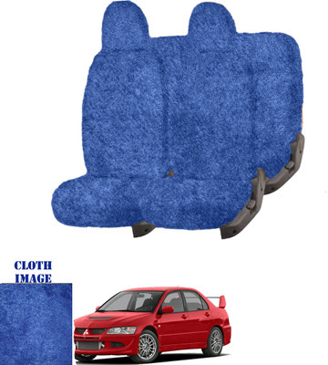 REPLEY Cotton Car Seat Cover For Mitsubishi Lancer Evolution(Front Detachable Headrest, Without Back Seat Arm Rest, 5 Seater, 2 Back Seat Head Rests)
