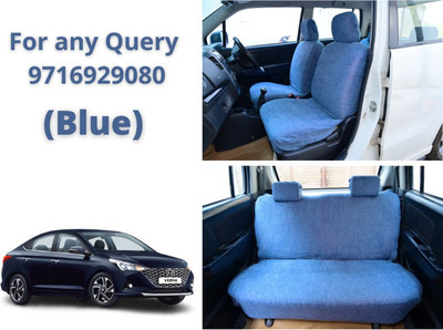 Atist Cotton Car Seat Cover For Hyundai Verna Fluidic(5 Seater)