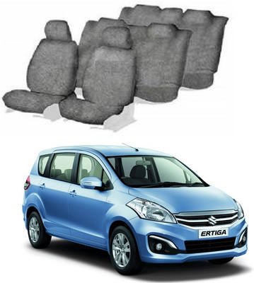 Autohug Cotton Car Seat Cover For Maruti Ertiga(All Detachable Headrest, Split Back Seat, With Back Seat Arm Rest, 7 Seater, 2 Back Seat Head Rests)