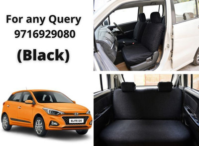 Chiefride Cotton Car Seat Cover For Hyundai Elite i20(All Detachable Headrest, With Back Seat Arm Rest, 5 Seater, 2 Back Seat Head Rests)