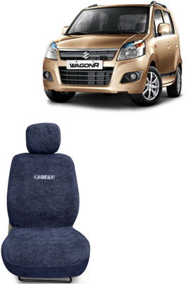 Kingsway Cotton Car Seat Cover For Maruti WagonR(Fixed Head Rest, 5 Seater)