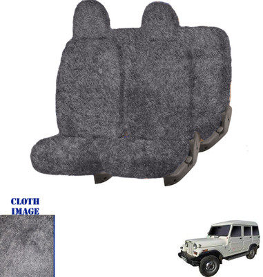 REPLEY Cotton Car Seat Cover Marshal(Front Detachable Headrest, Without Back Seat Arm Rest, 5 Seater, 2 Back Seat Head Rests)