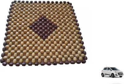 Q1 Beads Wooden Car Seat Cover For Universal For Car Grand i10(4 Seater)
