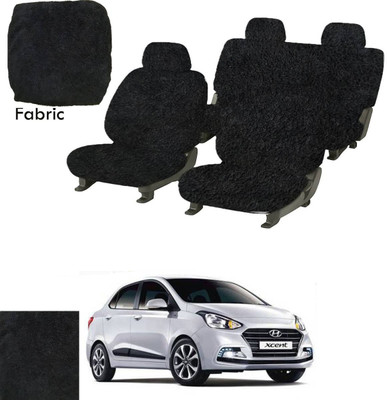 Crokrok Fabric Car Seat Cover For Tata Xcent(Front Detachable Headrest, Mono Back Seat, With Back Seat Arm Rest, 5 Seater, 2 Back Seat Head Rests)