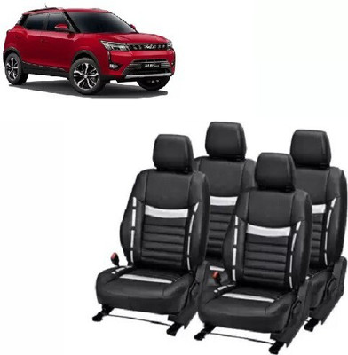 autodesign PU Leather Car Seat Cover For Mahindra XUV300(Front Detachable Headrest, Mono Back Seat, Without Back Seat Arm Rest, 5 Seater, 2 Back Seat Head Rests)
