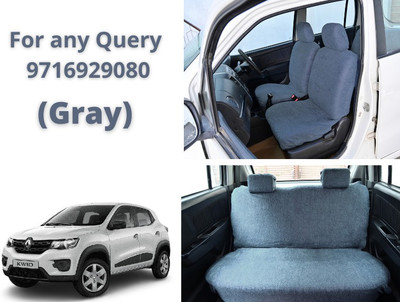 Atist Cotton Car Seat Cover For Renault Kwid(5 Seater)