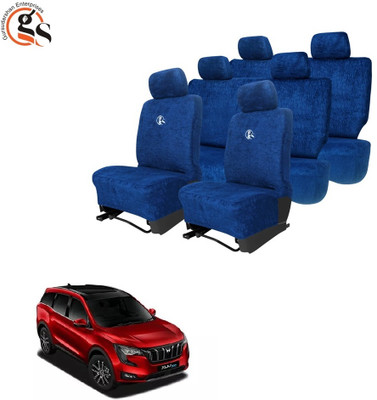 GSE Cotton Car Seat Cover For Mahindra XUV(All Detachable Headrest, Split Back Seat, With Back Seat Arm Rest, 7 Seater, 2 Back Seat Head Rests)