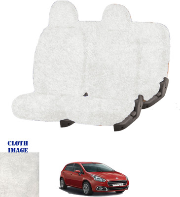REPLEY Cotton Car Seat Cover For Fiat Grand Punto(Front Detachable Headrest, Without Back Seat Arm Rest, 5 Seater, 2 Back Seat Head Rests)
