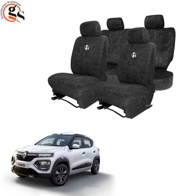 GSE Cotton Car Seat Cover For Renault Kwid(Fixed Head Rest, Mono Back Seat, Without Back Seat Arm Rest, 5 Seater)