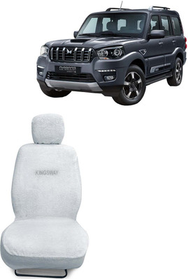 Kingsway Cotton Car Seat Cover For Mahindra Scorpio 7S(Fixed Head Rest, 5 Seater)
