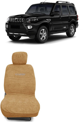 Kingsway Cotton Car Seat Cover For Mahindra Scorpio(Detachable Head Rest, 7 Seater)