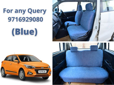 Chiefride Cotton Car Seat Cover For Honda Elite i20(All Detachable Headrest, With Back Seat Arm Rest, 5 Seater, 2 Back Seat Head Rests)