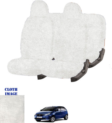 REPLEY Cotton Car Seat Cover For Tata Vista(Front Detachable Headrest, Without Back Seat Arm Rest, 5 Seater, 2 Back Seat Head Rests)