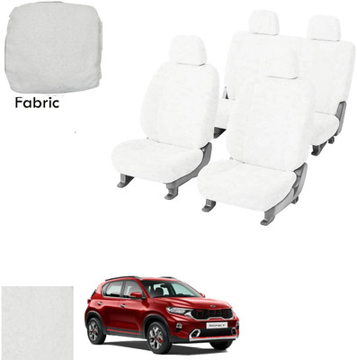 Crokrok Fabric Car Seat Cover For Kia Sonet(Front Detachable Headrest, Mono Back Seat, With Back Seat Arm Rest, 5 Seater, 2 Back Seat Head Rests)