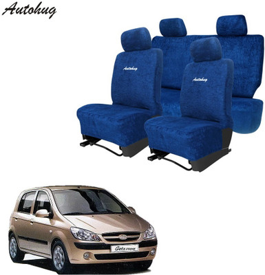 Autohug Cotton Car Seat Cover For Hyundai Getz Prime(Front Detachable Headrest, Mono Back Seat, Without Back Seat Arm Rest, 5 Seater)