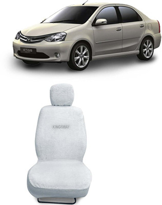 Kingsway Cotton Car Seat Cover For Toyota Etios(Fixed Head Rest, 5 Seater)