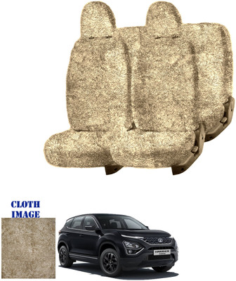 REPLEY Cotton Car Seat Cover For Tata Harrier(Front Detachable Headrest, Without Back Seat Arm Rest, 7 Seater, 2 Back Seat Head Rests)