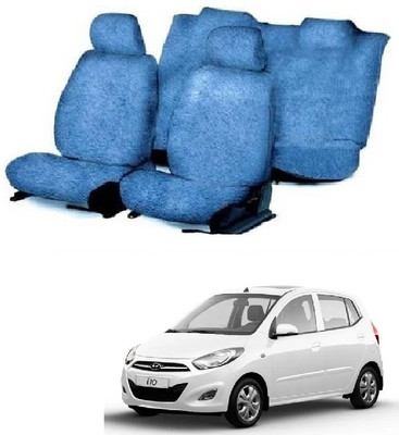 Autohug Cotton Car Seat Cover For Hyundai i10(Fixed Head Rest, Mono Back Seat, Without Back Seat Arm Rest, 5 Seater, 2 Back Seat Head Rests)