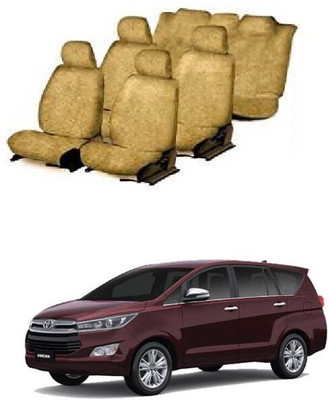 Autohug Cotton Car Seat Cover For Toyota Innova 8S(All Detachable Headrest, Split Back Seat, Without Back Seat Arm Rest, 8 Seater, 2 Back Seat Head Rests)