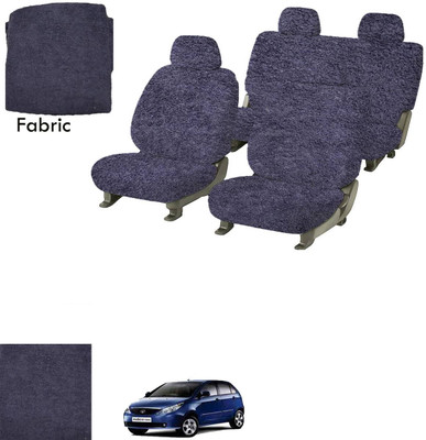 Crokrok Fabric Car Seat Cover For Tata Vista(Front Detachable Headrest, Mono Back Seat, With Back Seat Arm Rest, 5 Seater, 2 Back Seat Head Rests)