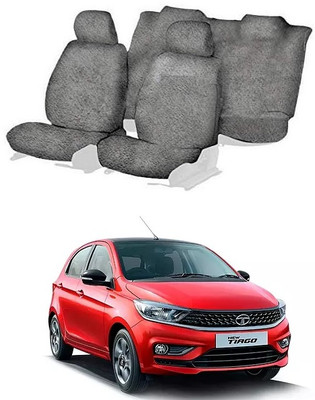 Autohug Cotton Car Seat Cover For Tata Tiago(Front Detachable Headrest, Mono Back Seat, Without Back Seat Arm Rest, 5 Seater)