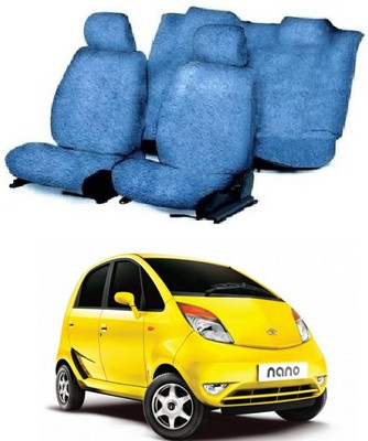 Autohug Cotton Car Seat Cover For Tata Nano(All Detachable Headrest, Mono Back Seat, Without Back Seat Arm Rest, 5 Seater, 2 Back Seat Head Rests)