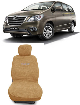 Kingsway Cotton Car Seat Cover For Toyota Innova(Detachable Head Rest, 8 Seater)